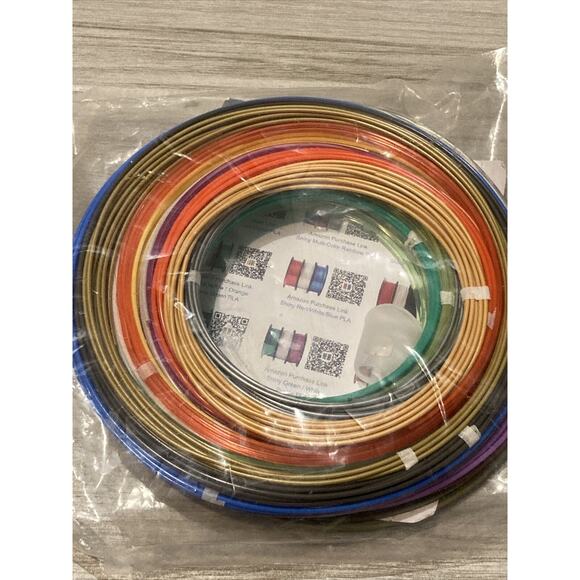 MIKA 3D Pen/Printer PLA Filament 1.75mm *Pack Of 32 Colors/10 Feet Each NIP - Picture 3 of 4